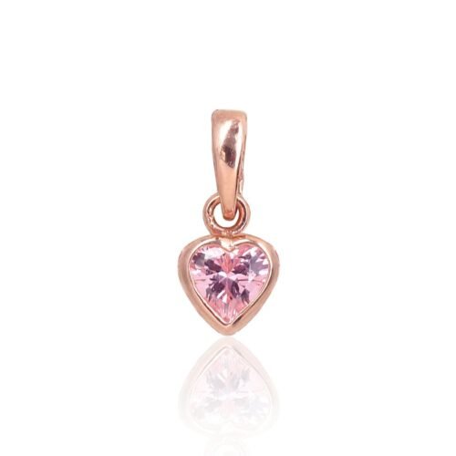 Gold pendant with Zirkons