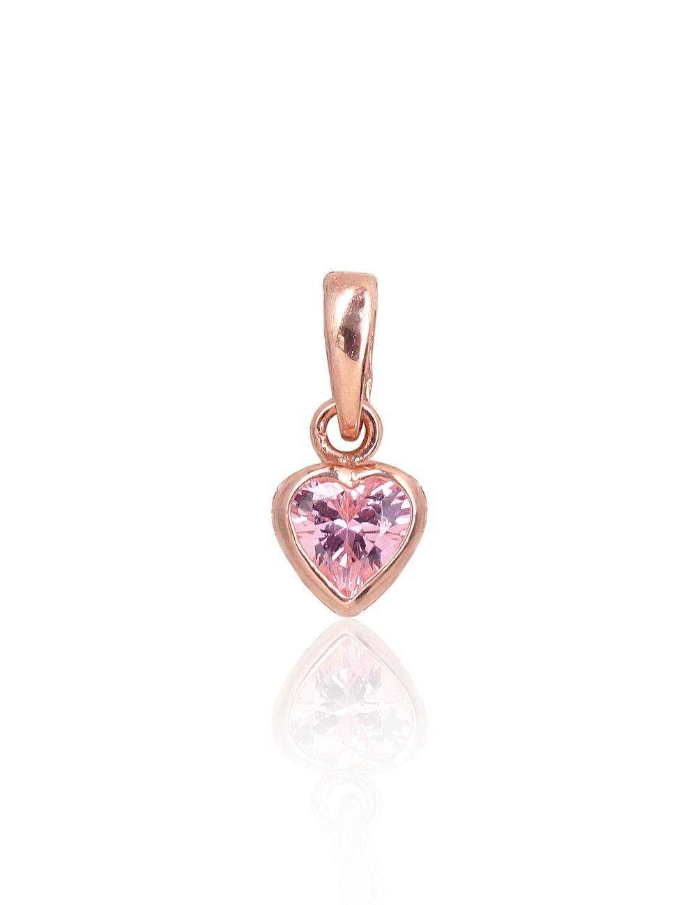 Gold pendant with Zirkons