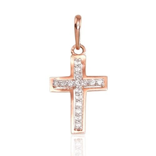Gold pendant with Zirkons