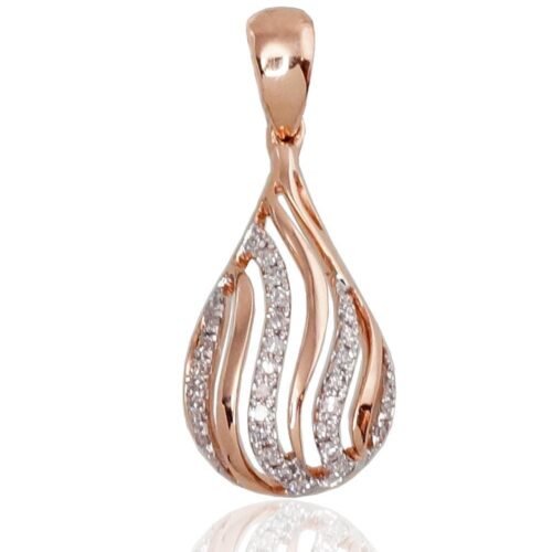 Gold pendant with Diamonds