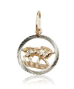 Gold pendant