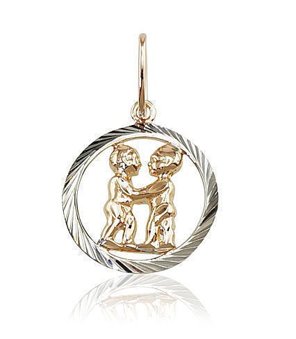 Gold pendant