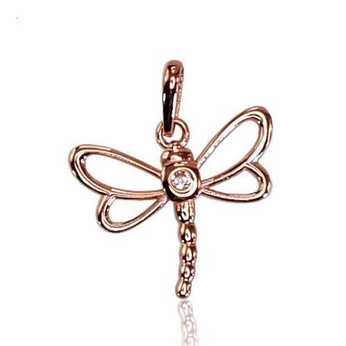 Gold pendant with Zirkons