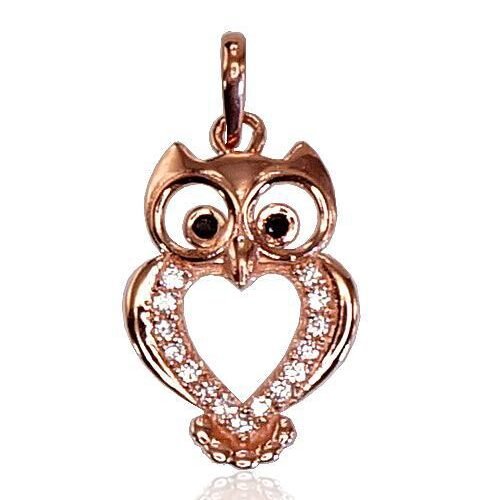 Gold pendant with Zirkons