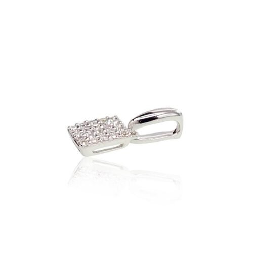 Alternative view of Gold pendant with Diamonds
