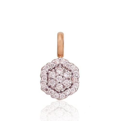 Gold pendant with Diamonds