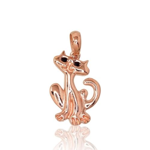 Gold pendant with Zirkons