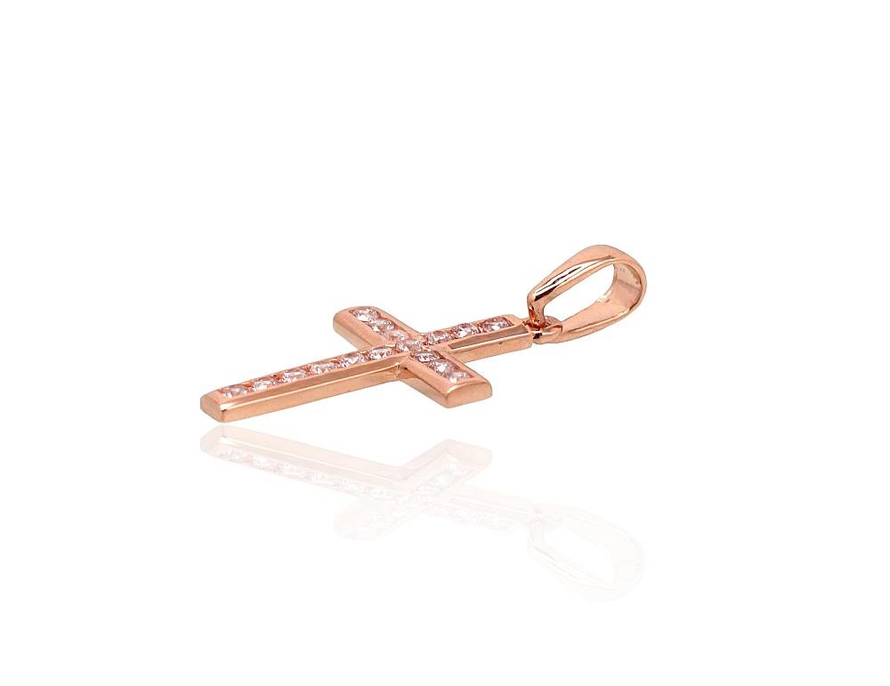 Gold pendant with Zirkons - Image 2