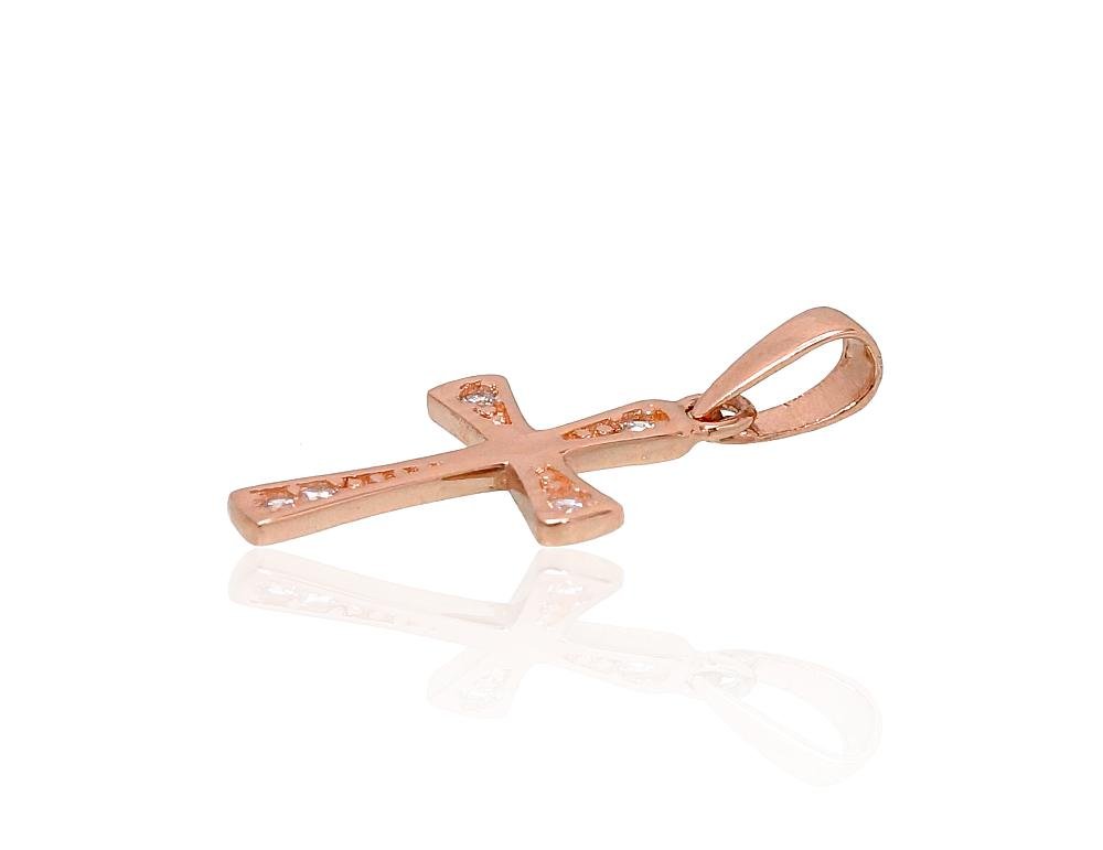 Gold pendant with Zirkons - Image 2