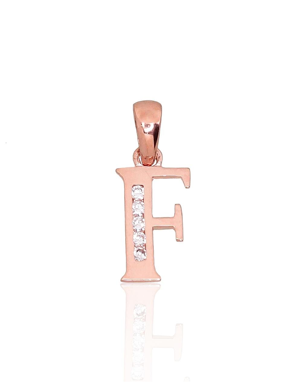 Gold pendant with Zirkons