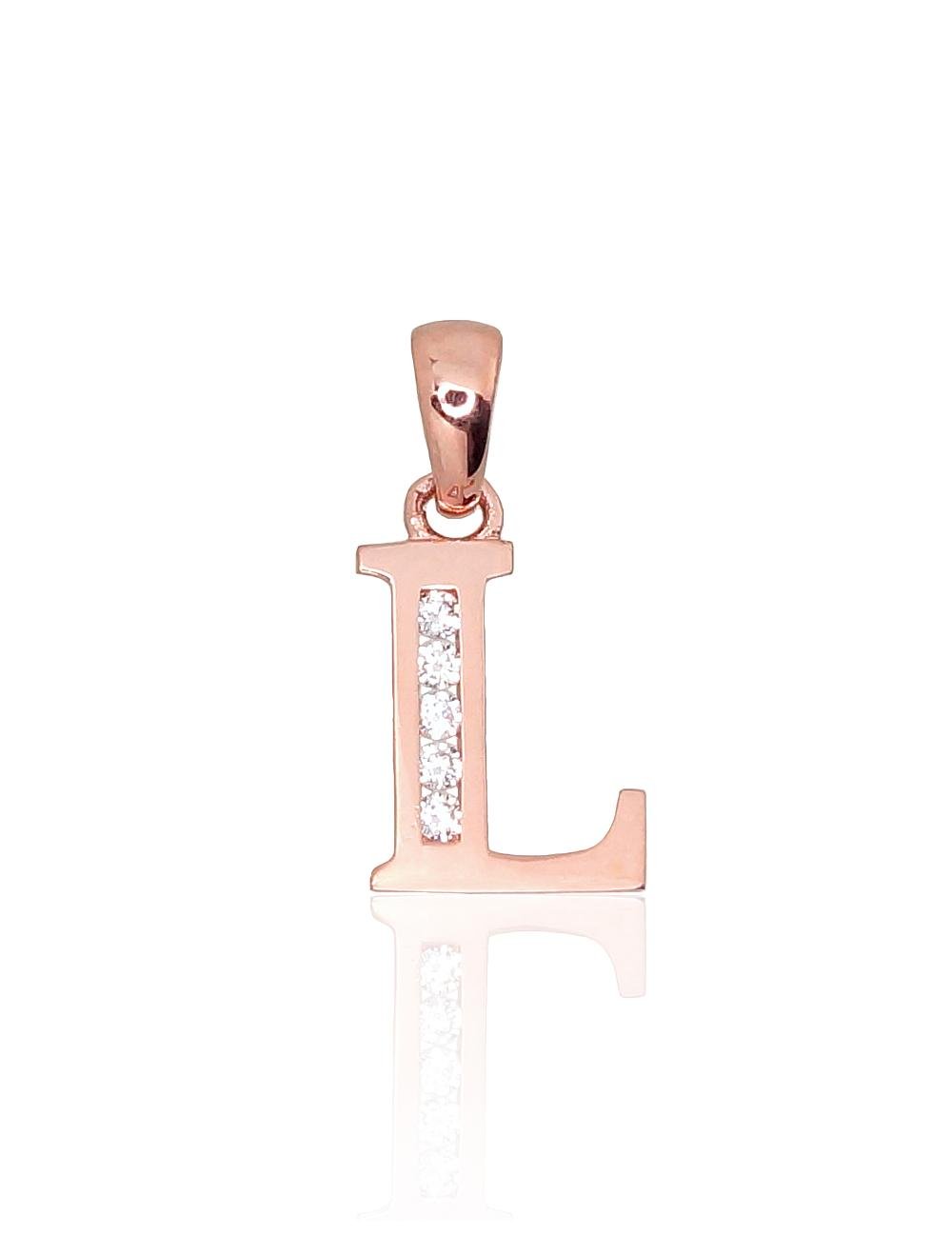 585 gold letter pendants alphabet initial necklaces for women and men