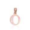Gold pendant with Zirkons