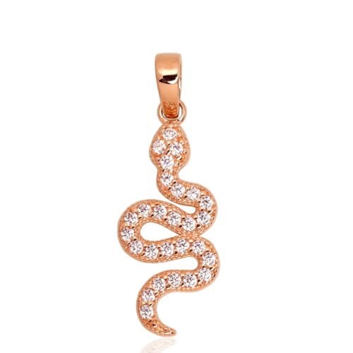 Gold pendant with Zirkons