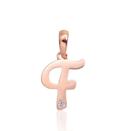 Gold pendant with Zirkons