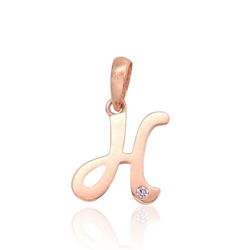 Gold pendant with Zirkons
