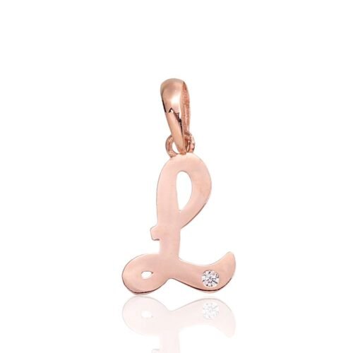 Gold pendant with Zirkons