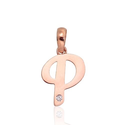 Gold pendant with Zirkons