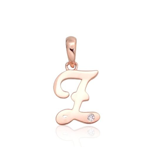 Gold pendant with Zirkons