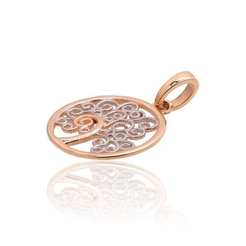 Alternative view of Gold pendant