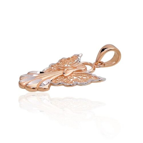 Alternative view of Gold pendant