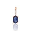 585 gold pendants from L’amour collection with gemstones and elegant design