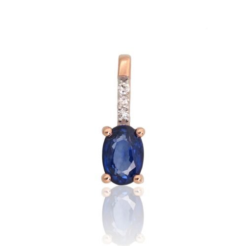 585 gold pendants from L’amour collection with gemstones and elegant design