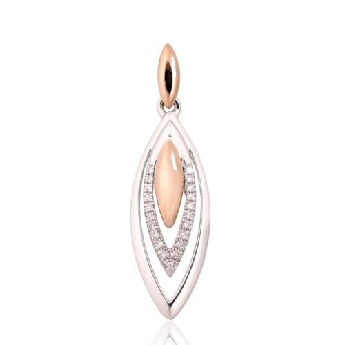 Gold pendant with Diamonds