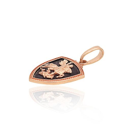 Alternative view of Gold pendant