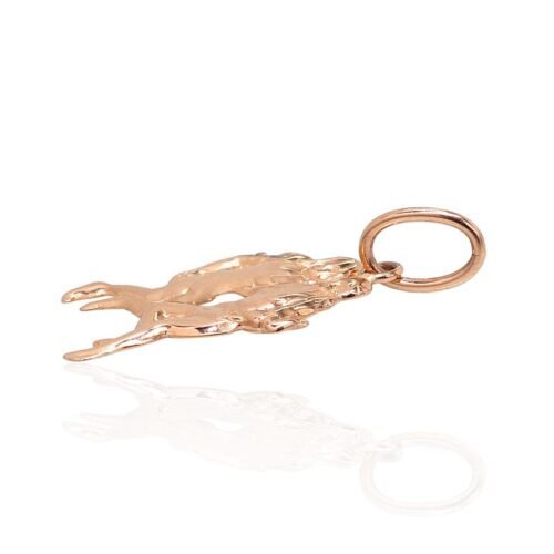 Alternative view of Gold pendant