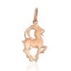 585 gold zodiac sign pendants Aries Taurus Gemini Leo Scorpio jewelry