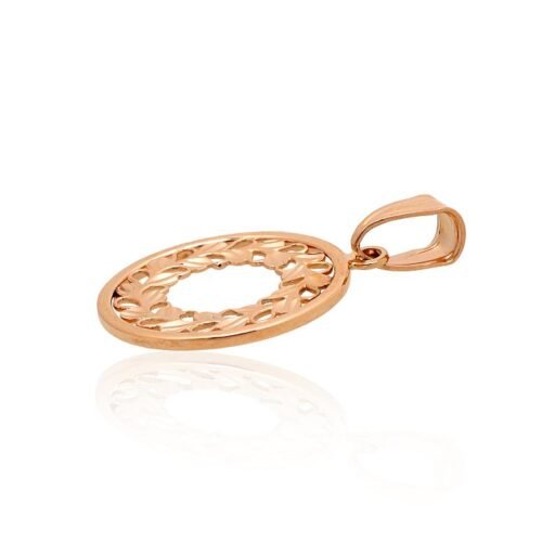 Alternative view of Gold pendant