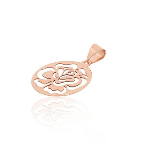 Alternative view of Gold pendant