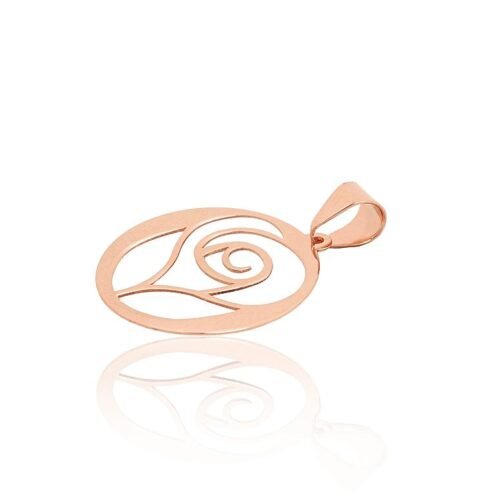 Alternative view of Gold pendant