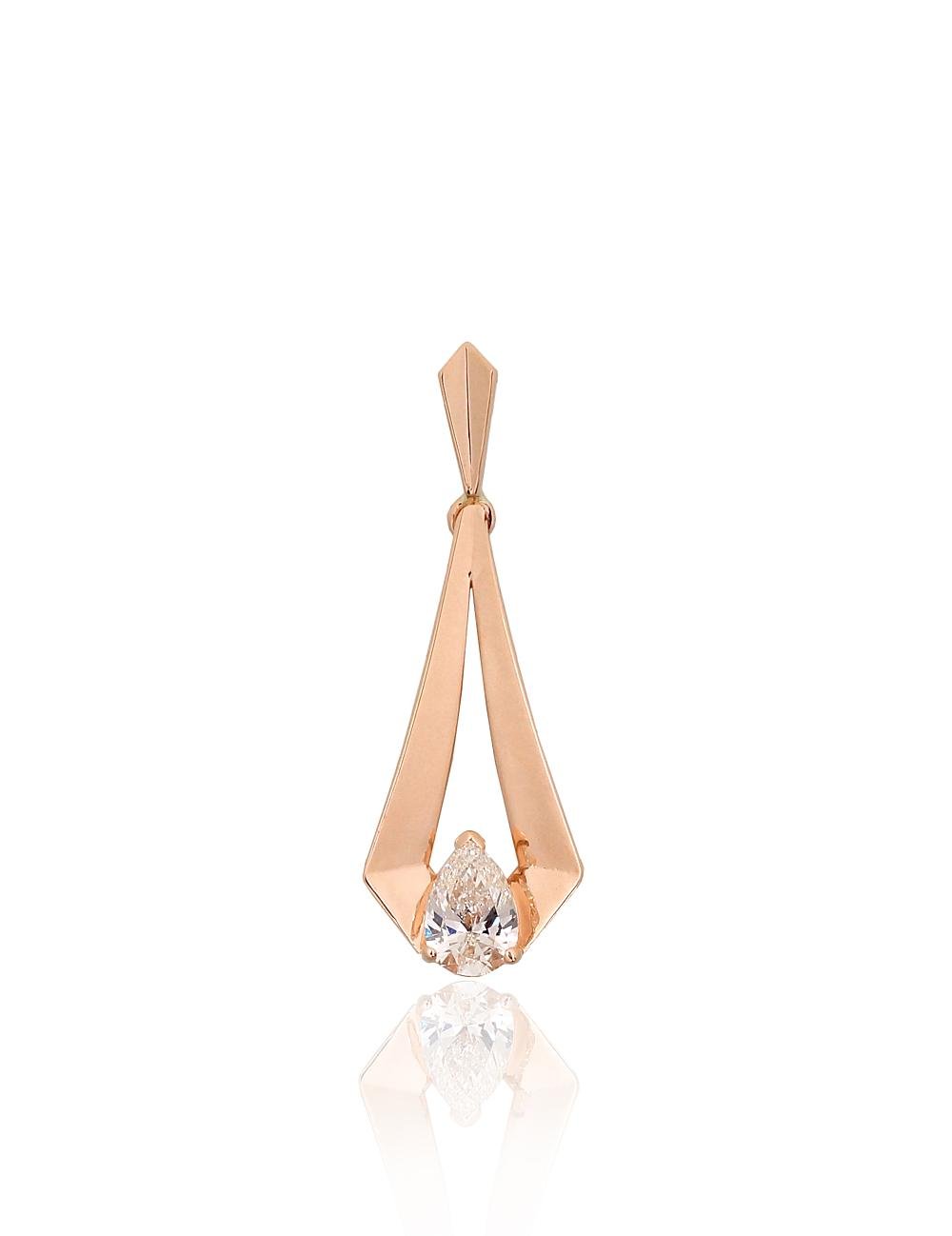 Gold pendant with Diamonds