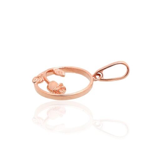 Alternative view of Gold pendant