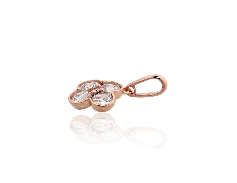 Gold pendant with Zirkons - Image 2