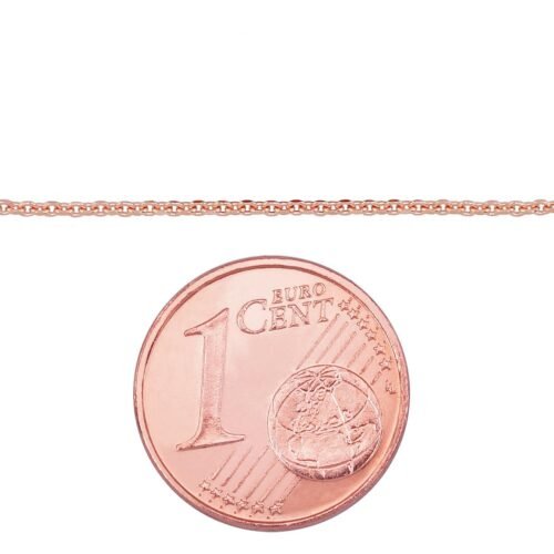 Alternative view of Gold chain Anchor 1 mm