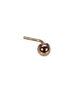 Gold piercing for nose