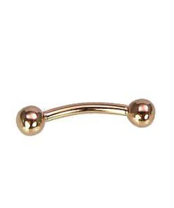 Gold Piercing For brow