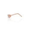 Gold piercing for nose with Zirkons