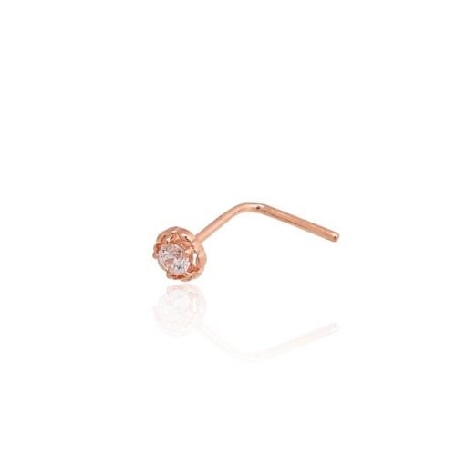 Gold piercing with Zirkons