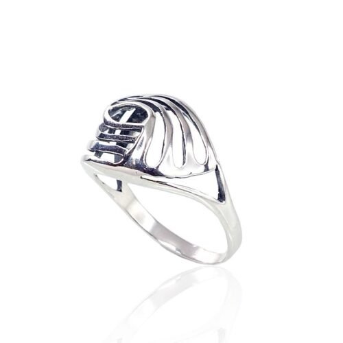 Alternative view of Silver ring