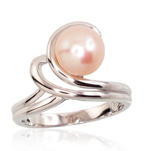 Silver ring with Fresh-water Pearl