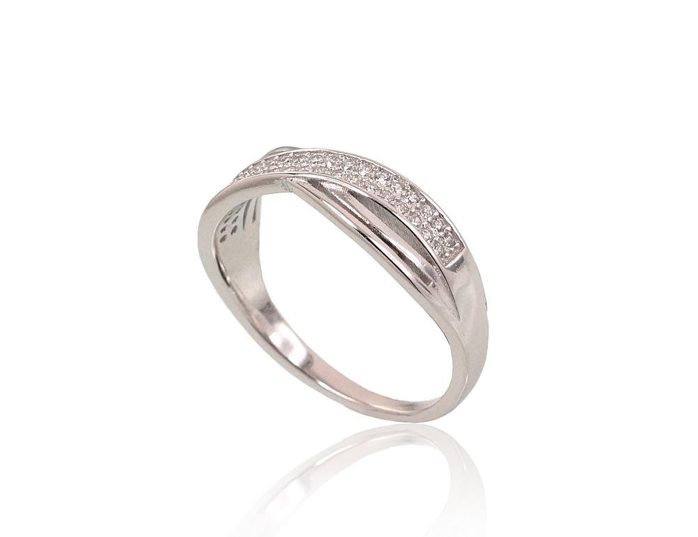 Silver ring with Zirkons - Image 2