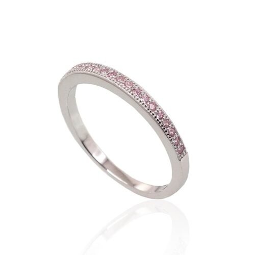 Alternative view of Silver ring with Zirkons