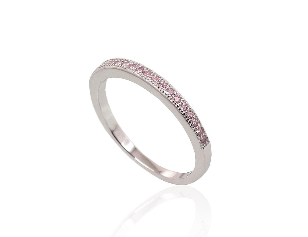Silver ring with Zirkons - Image 2