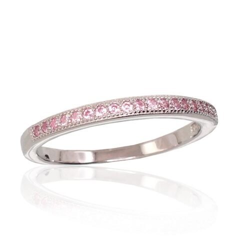 Silver ring with Zirkons