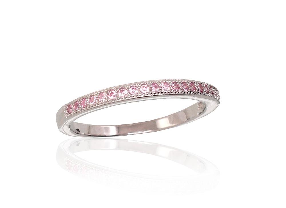 Silver ring with Zirkons