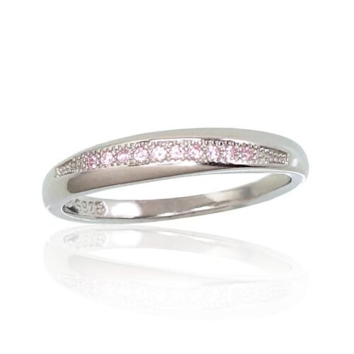 Silver ring with Zirkons