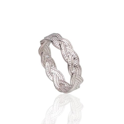 Alternative view of Silver ring